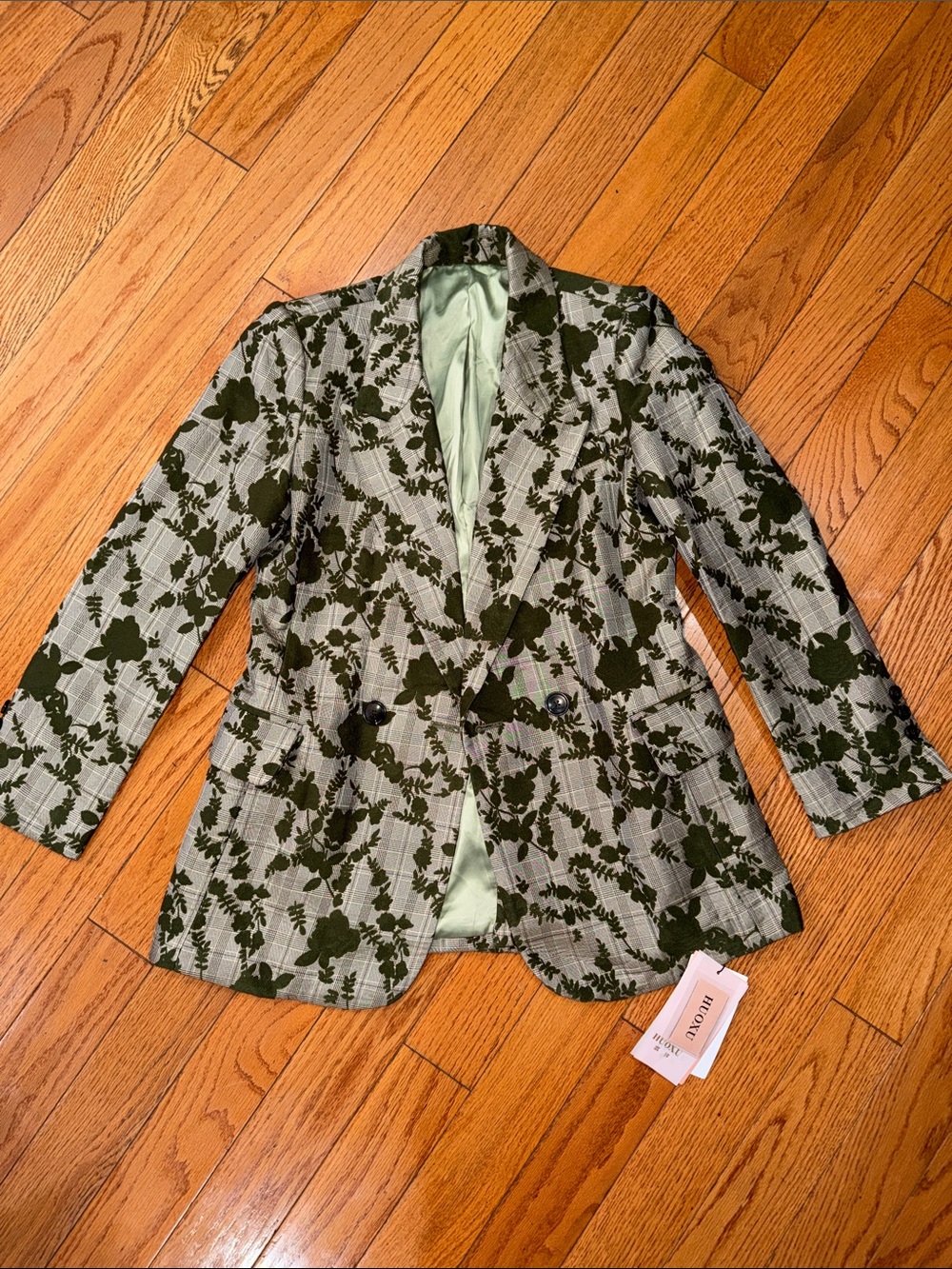 ‼️NEW Asian Green Blazer Size Small-Medium